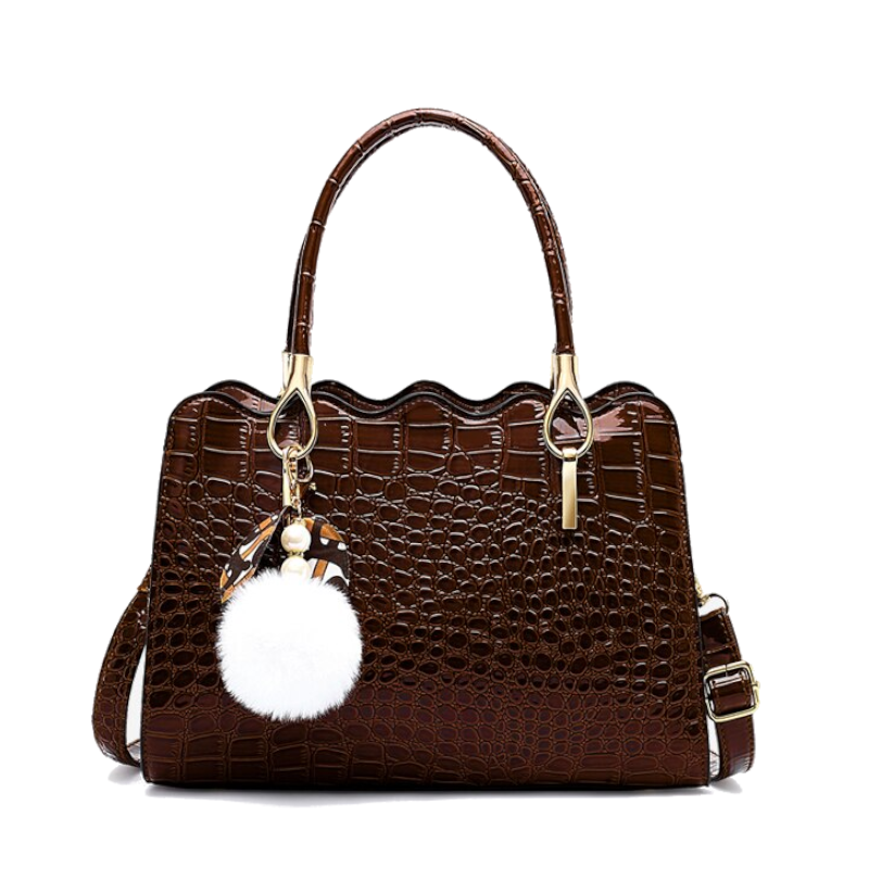 Alligator Luxury Handbags Pu Leather High Quality Shoulder Crossbody Bags For Women Large Capacity