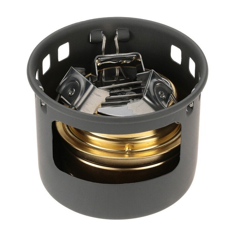 Alocs Camping Outdoor Spirit Alcohol Burner Stove Bracket Support Set