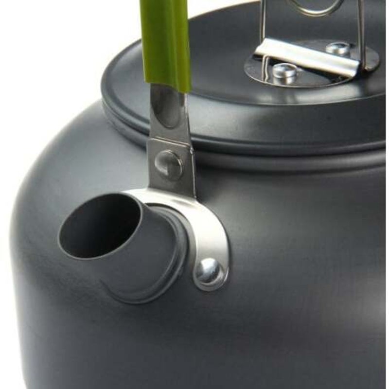 Aluminum 0.8L Camping Teapot Water Kettle Gray