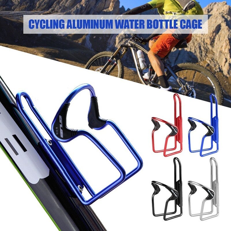 Aluminum Bicycle Bike Water Bottle Cage Cycling Drink Rack Holder Black