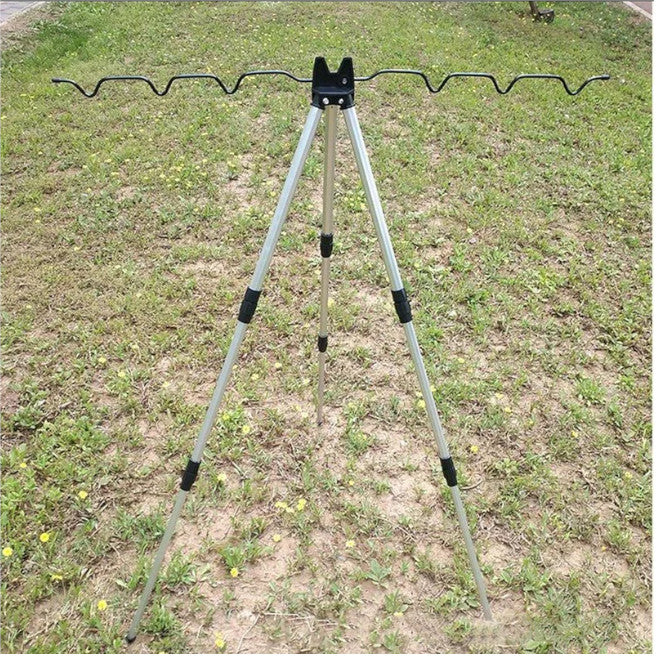 Aluminum Alloy Telescopic Fishing Rod Stand 01