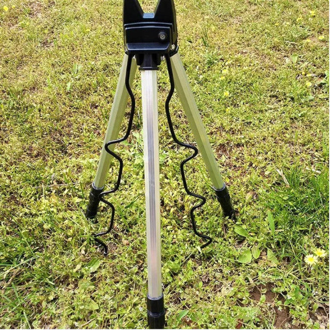 Aluminum Alloy Telescopic Fishing Rod Stand 01