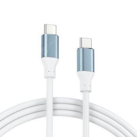 Usb C To 3.1 Gen 2 10Gbps 100W 4K Video Data Transfer Fast Charging Type Cable 0.5M White