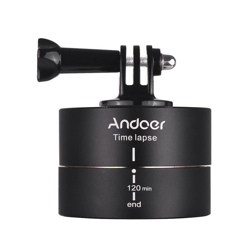 120 Minutes 360 Degrees Panning Auto Rotation Time Lapse Tripod Head