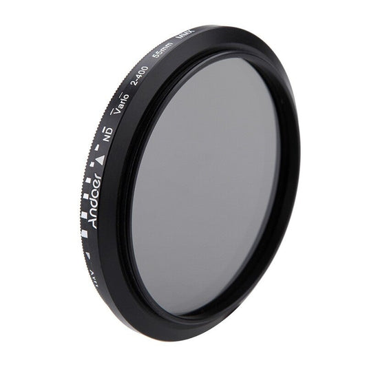 55Mm Nd Fader Neutral Density Nd2 To Nd400 Variable Filter For Canon Nikon Dslr Camera