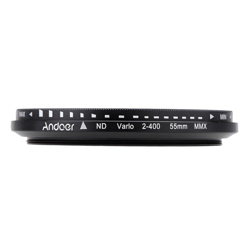55Mm Nd Fader Neutral Density Nd2 To Nd400 Variable Filter For Canon Nikon Dslr Camera