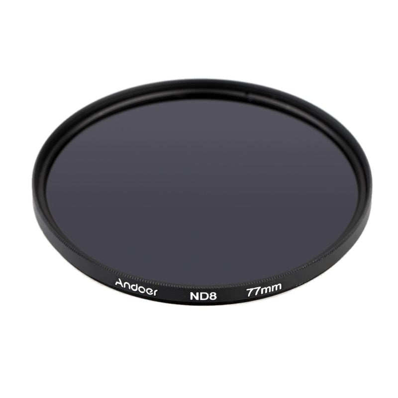 77Mm Uvcplnd8 Circular Filter Kit Polarizer Nd8 Neutral Density With Bag For Nikon Canon Pentax Sony Dslr Camera