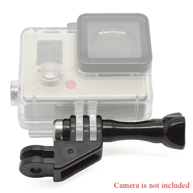 90 Degree Direction Adapter Elbow Mount With Thumb Screw For Gopro Hero 4 3 2 1 Sj4000 5000Black