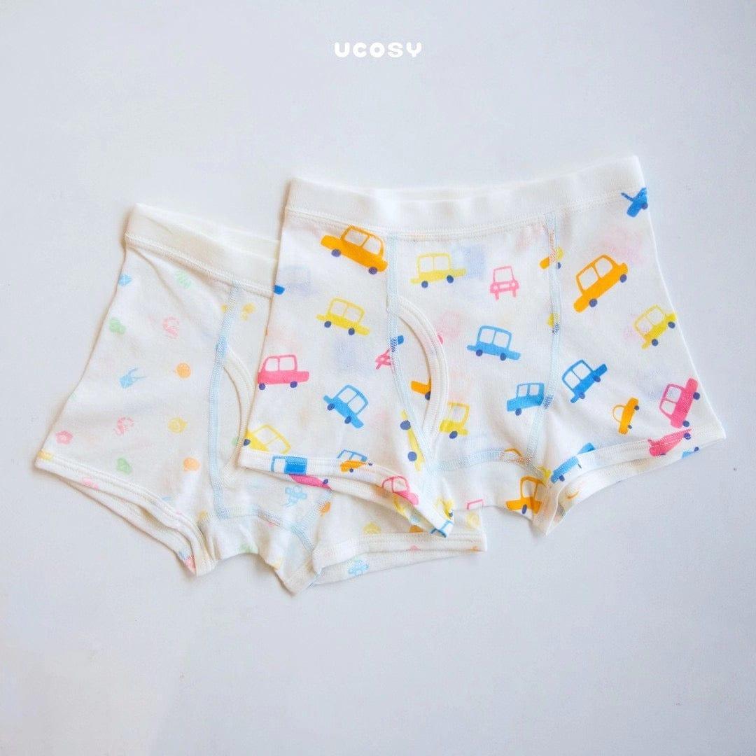 Angel Dept Organic Cotton Kids Underwear Breeze Boy Size 120 Soft Breathable Comfortable