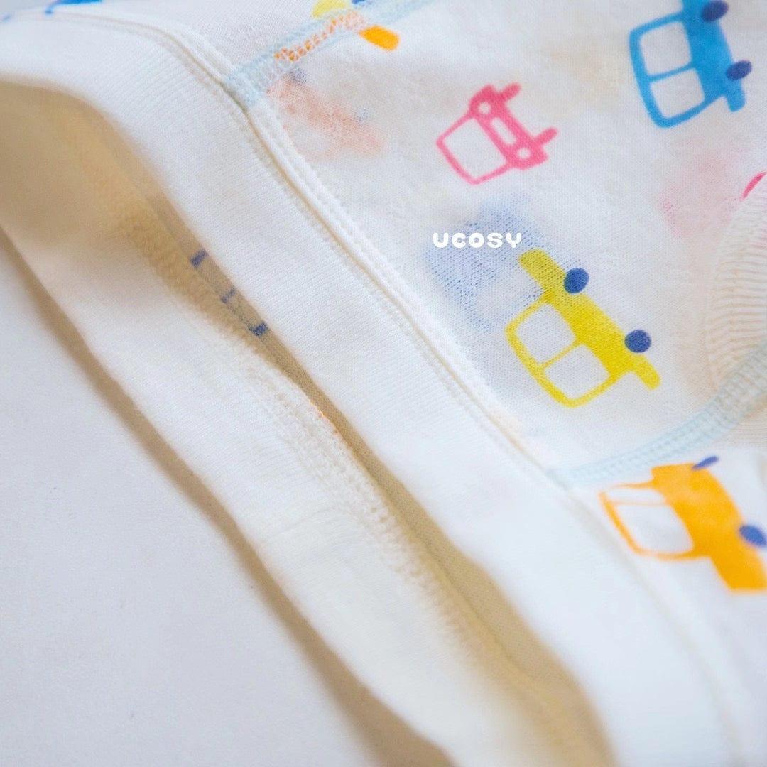 Angel Dept Organic Cotton Kids Underwear Breeze Boy Size 120 Soft Breathable Comfortable