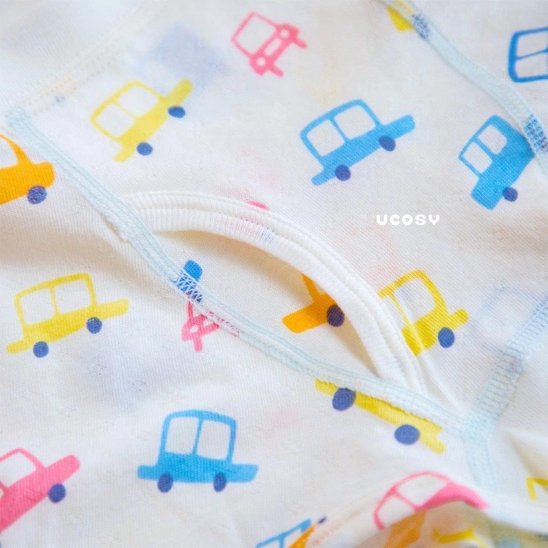 Angel Dept Organic Cotton Kids Underwear Breeze Boy Size 120 Soft Breathable Comfortable