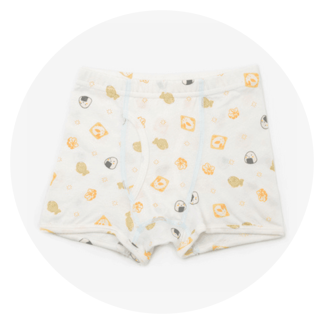 Angel Dept Organic Cotton Kids Underwear Wagashi (Boy) 90
