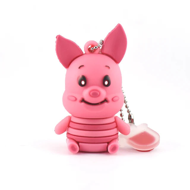 Animal Leopard Usb Flash Drive Cartoon Tiger Pink Pig Memory Stick