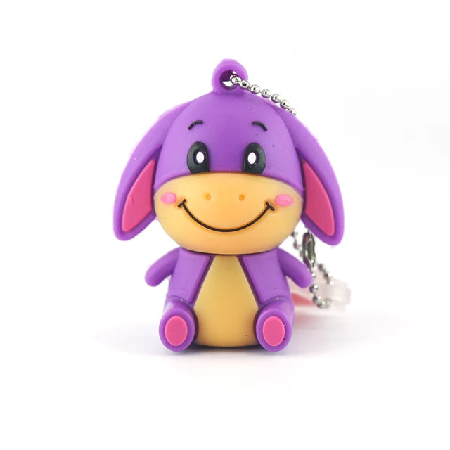 Animal Leopard Usb Flash Drive Cartoon Tiger Pink Pig Memory Stick