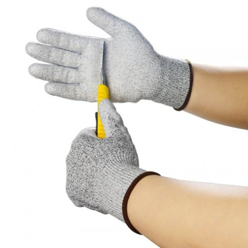 Anti Cut Gloves Safety Proof Stab Resistant Stainless Steel Wire L