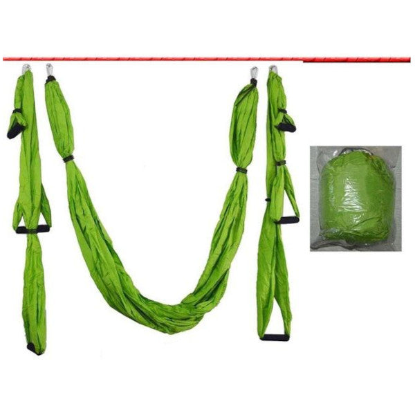 Anti Gravity Aerial Yoga Hammock Hanging Belt Swing Trapeze Gym Fitness Exercises
