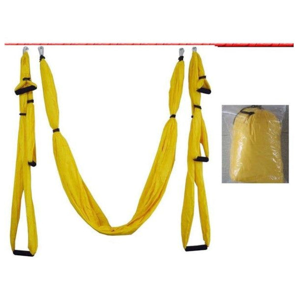 Anti Gravity Aerial Yoga Hammock Hanging Belt Swing Trapeze Gym Fitness Exercises