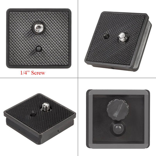 Quick Release Plate Tripod Monopod Shoe Camera Photo Shooting Accessories