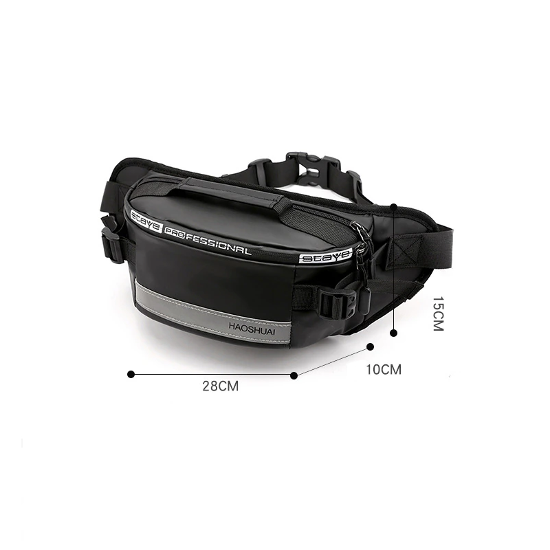 Anti-Theft Belt Multi-Functional Portable Waist Crossbody Male Chest Bag