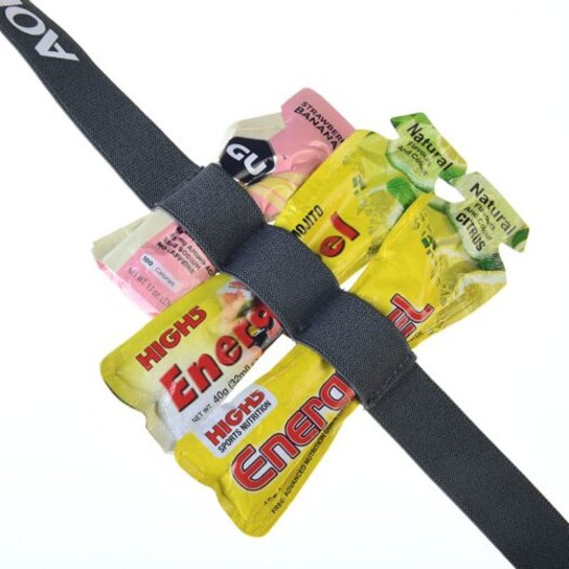 E4076 E4085 Running Race Number Belt Waist Pack Bib Holder For Triathlon Marathon Cycling Black