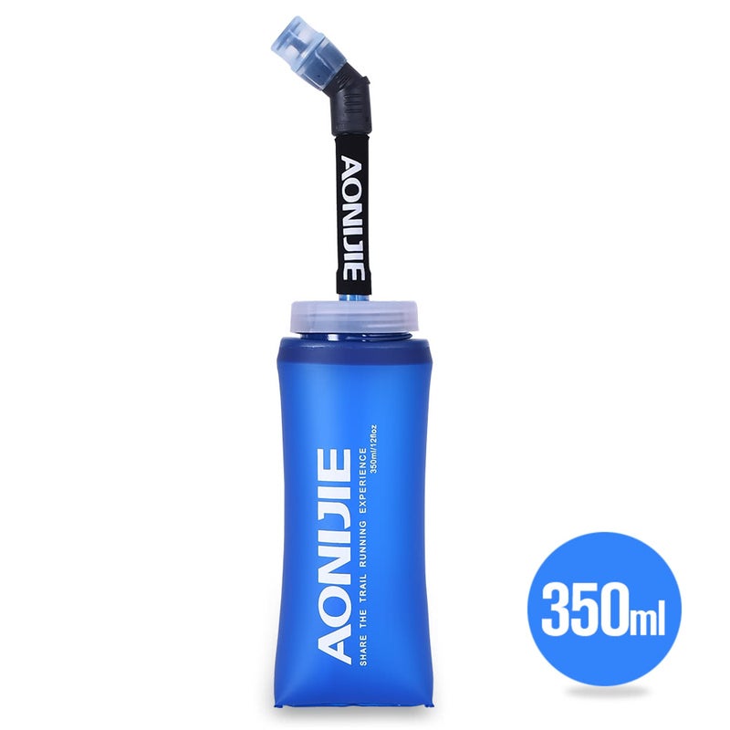 350Ml Soft Flask Sport Bottle Folding Collapsible Water Running Hydration