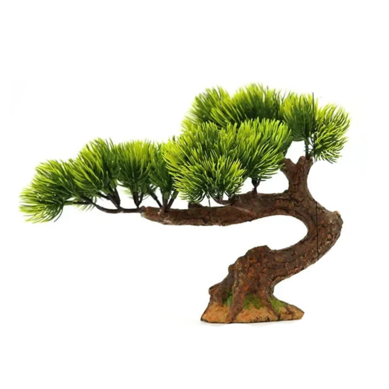 Aquarium Ornaments Simulation Plants Fish Tank Landscaping Decorations Plastic Water Flowers Trees Rocks Accessories