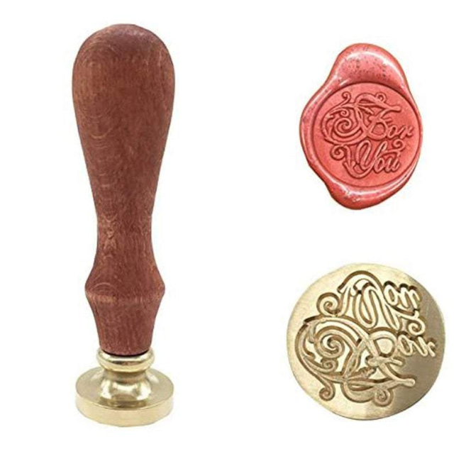Art Crafting Tools Seal Sealing Wax Stamp Set Envelope Kit