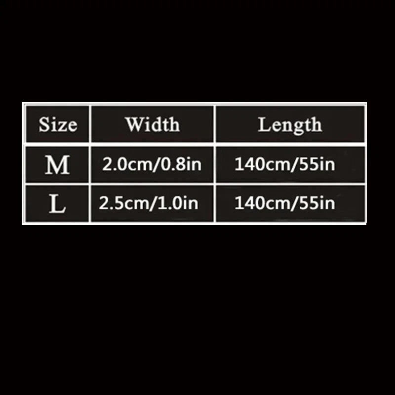 Whinyepet Dog Leash 2Cm Width And 1.4 M Length - Black