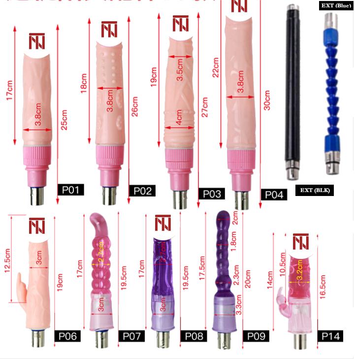 Automatic Sex Machine Plus Choose Your Own Attachments Dildos / Vibrator