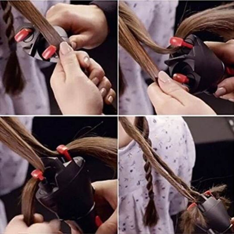 Automatic Diy Hairstyle Quick Electric Braiding Tool Black