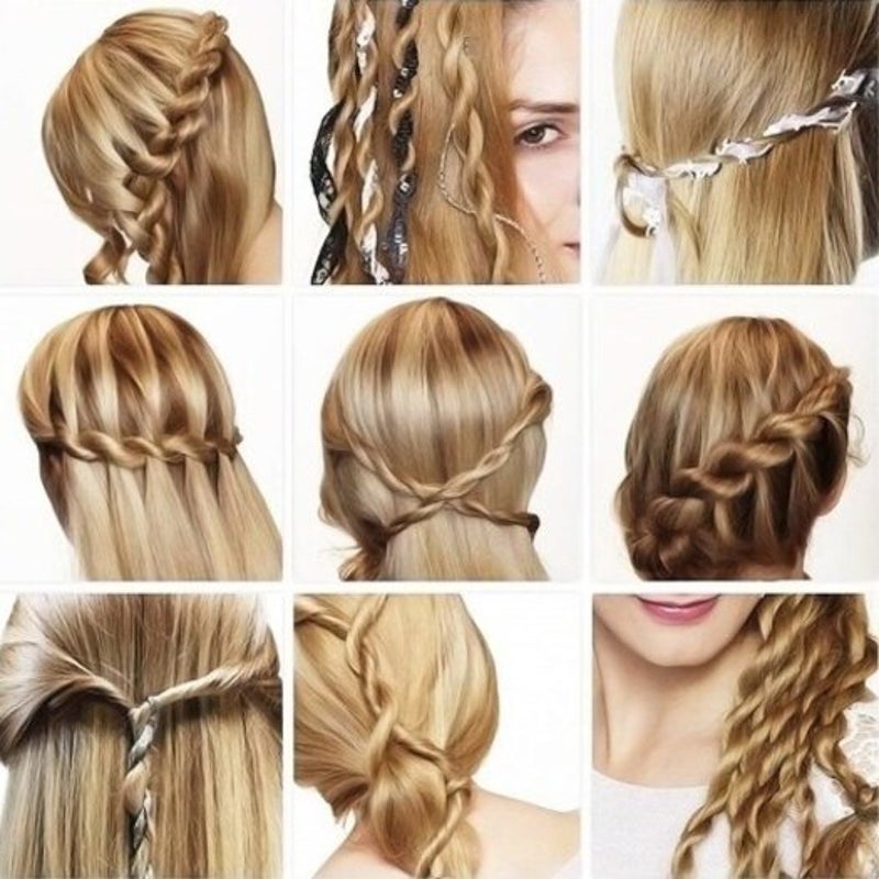 Automatic Diy Hairstyle Quick Electric Braiding Tool Black