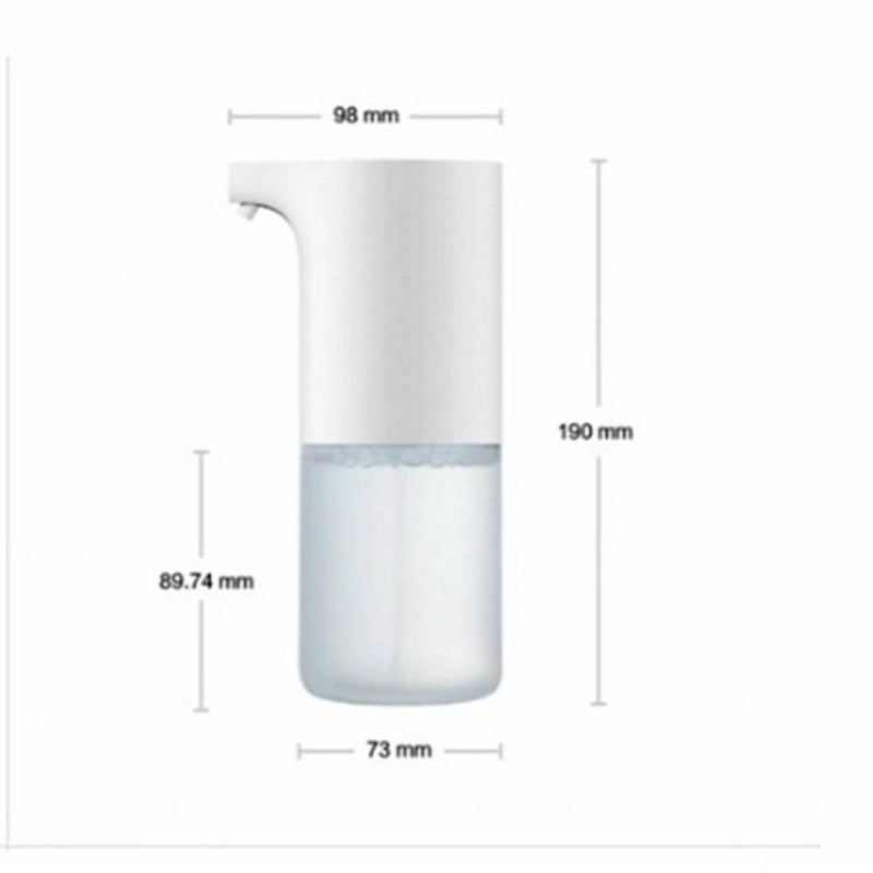 Automatic Induction Foam Washing Mobile Phone White