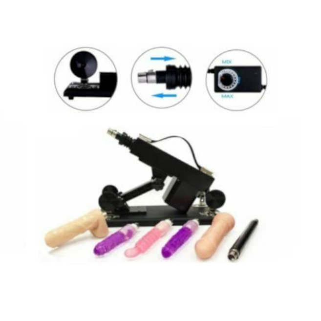 Automatic Sex Machine Plus Choose Your Own Attachments Dildos / Vibrator