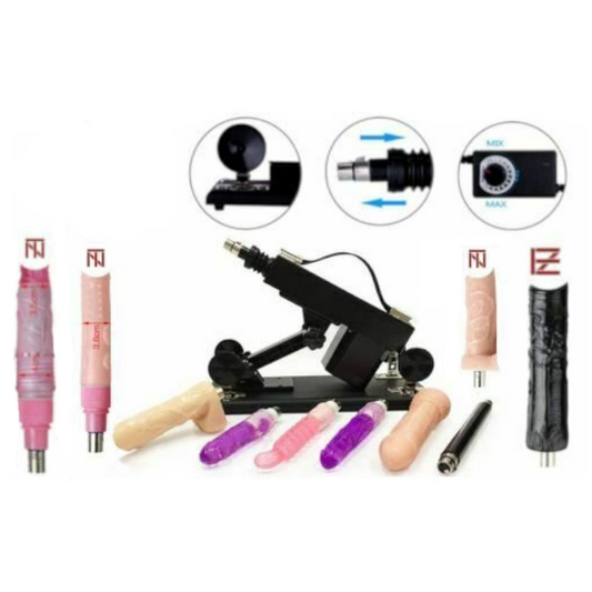 Automatic Sex Machine Plus Choose Your Own Attachments Dildos / Vibrator