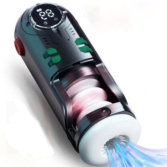 1 Sets of House Of Dasein Automatic Telescopic Masturbator Cup For Men