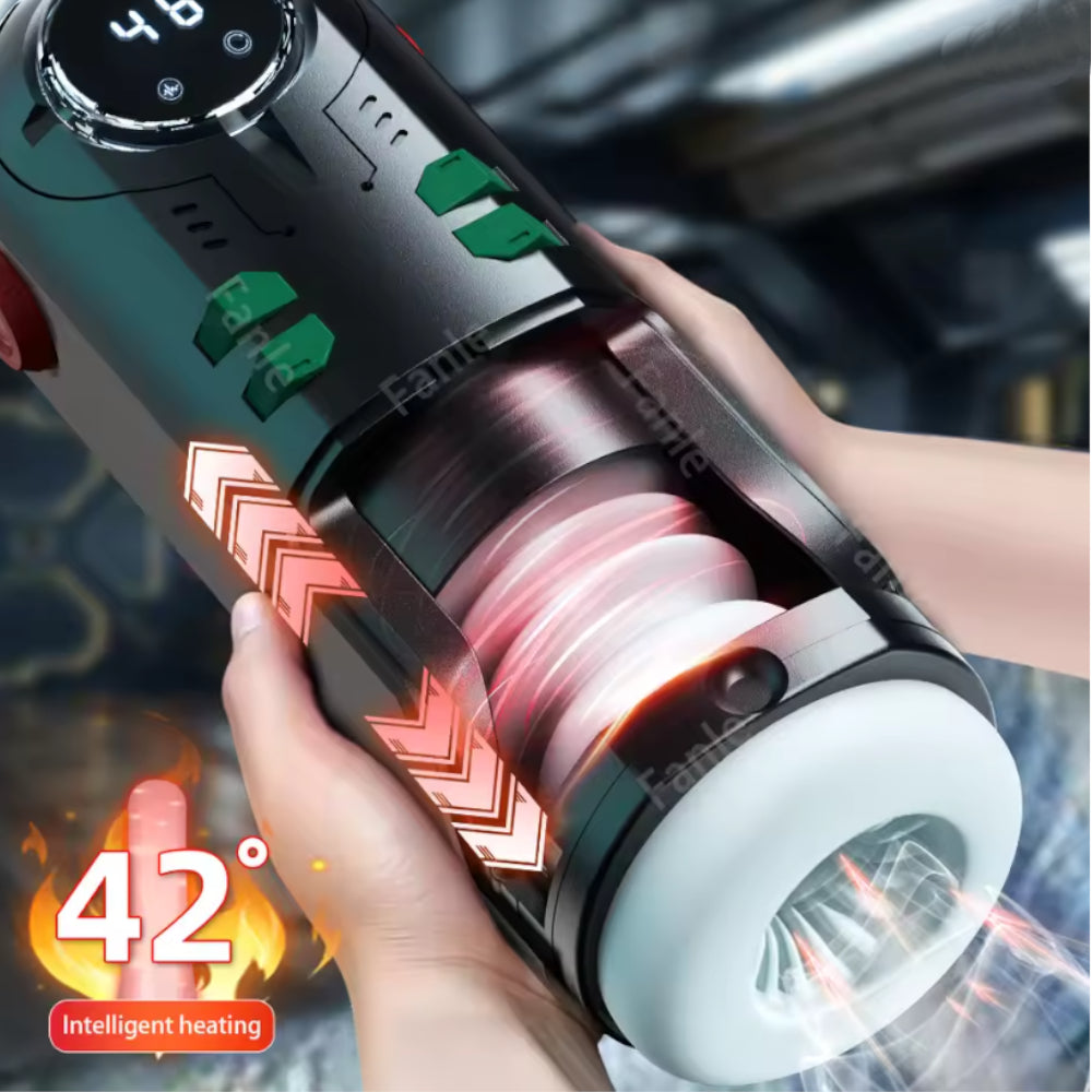 1 Sets of House Of Dasein Automatic Telescopic Masturbator Cup For Men
