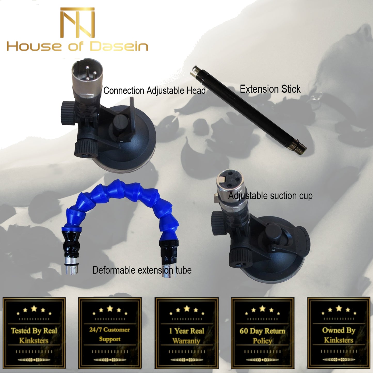 Bdsm Automatic Sex Machine Suction Cup Extender Rod Attachments