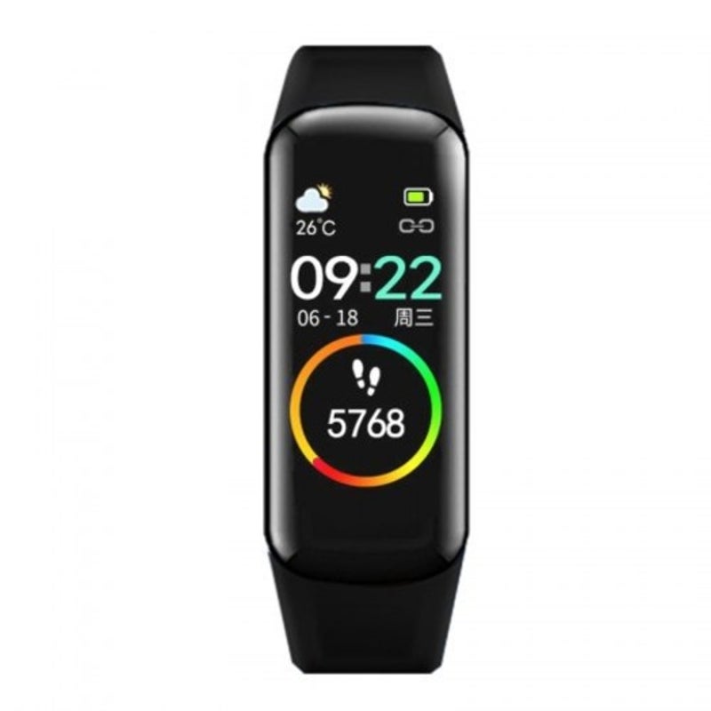 B1 Smart Bracelet Sports Pedometer Activity Sphygmomanometer For Android / Ios Black
