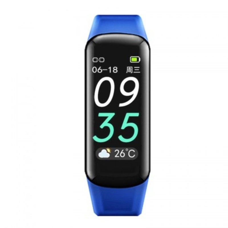 B1 Smart Bracelet Sports Pedometer Activity Sphygmomanometer For Android / Ios Black