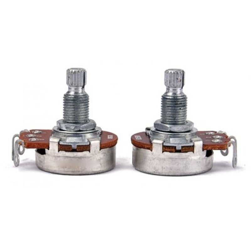 B250k Pots Guitar Potentiometer Long Shaft Silver
