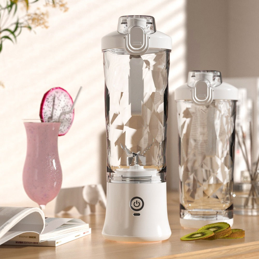Blender Juicer Personal Size Shakes Smoothies 6-Blade Mini