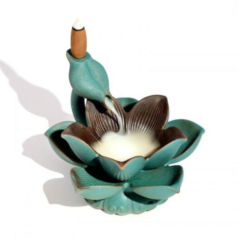 Back Home Decoration Ornaments Tea Ceremony Incense Road Aromatherapy Furnace Blue