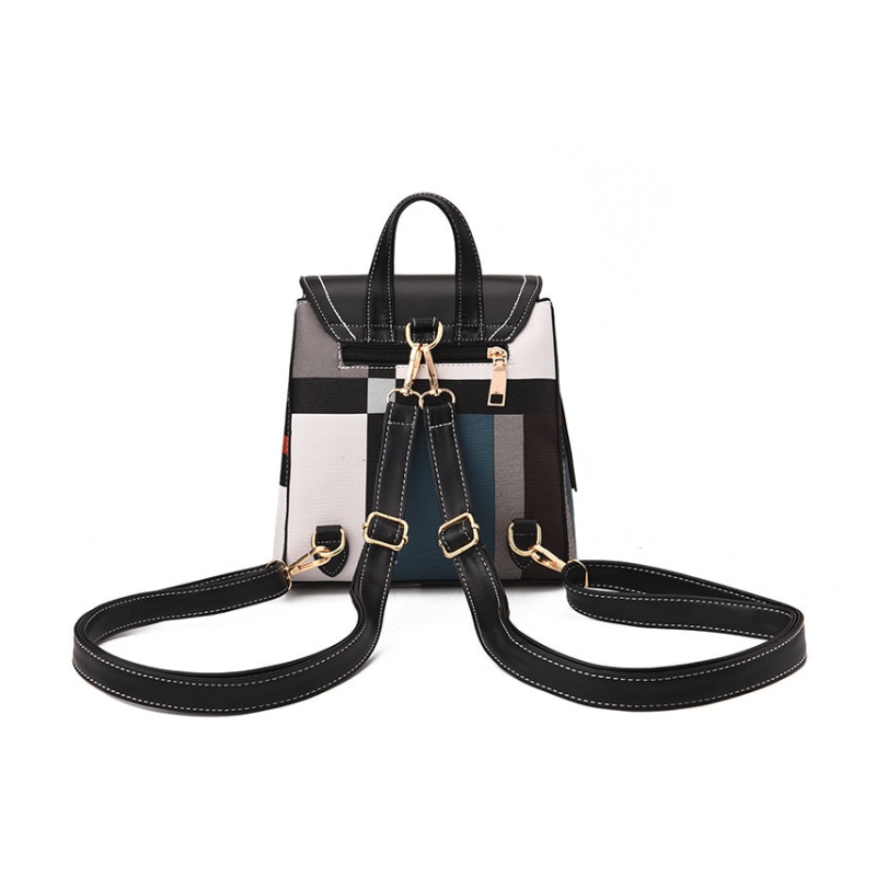 Women Handbag School Bags For Female Casual Tote Backpack Pu Leather Shoulder Crossbody