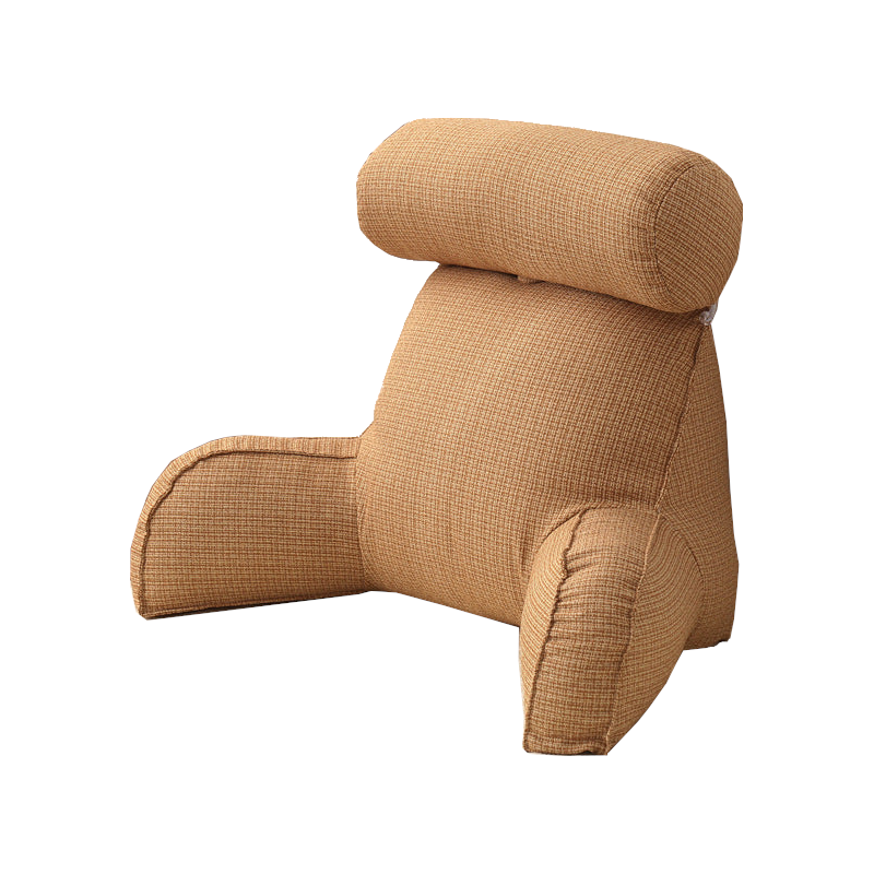 Back Cushion Backrest With Arm Neck Pillow Lumbar Support Reading