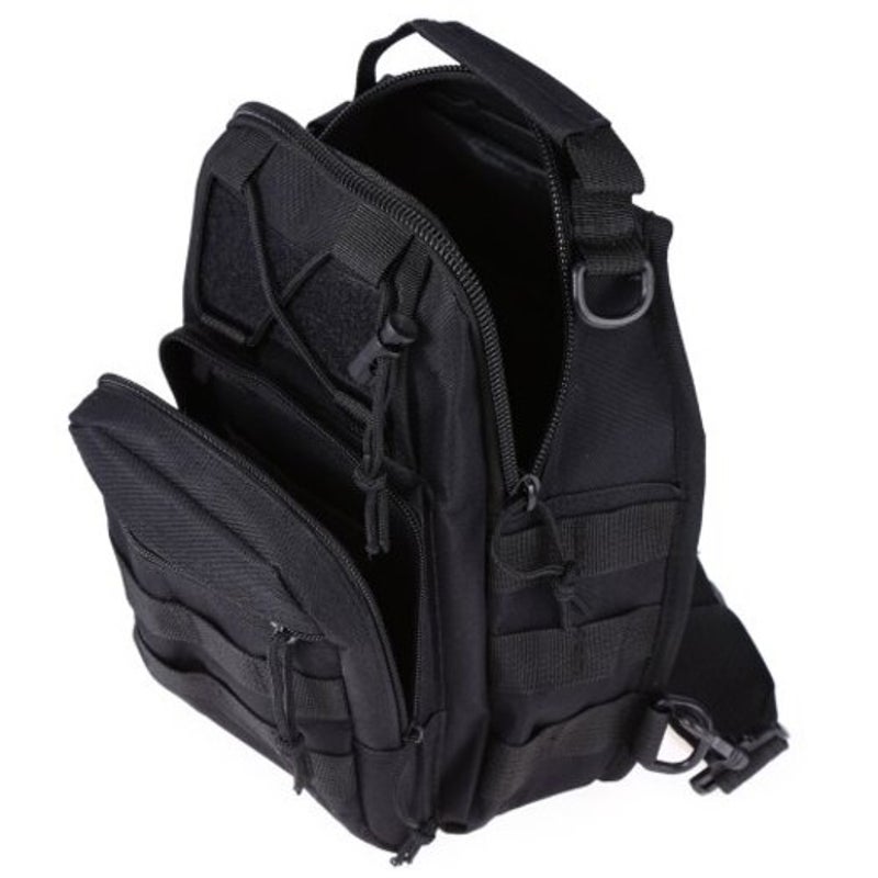 Backpack Crossbody Bag Black