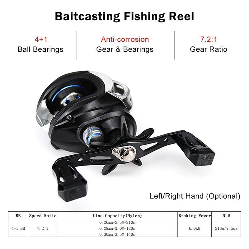 Baitcasting Fishing Reel 01