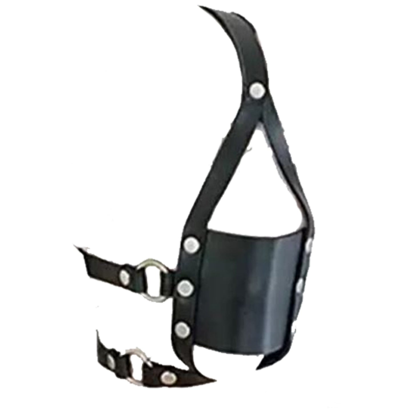 Ball Gag Head Harness Mask Muzzle Blindfold Bondage Kink Bdsm Fetish Restraints