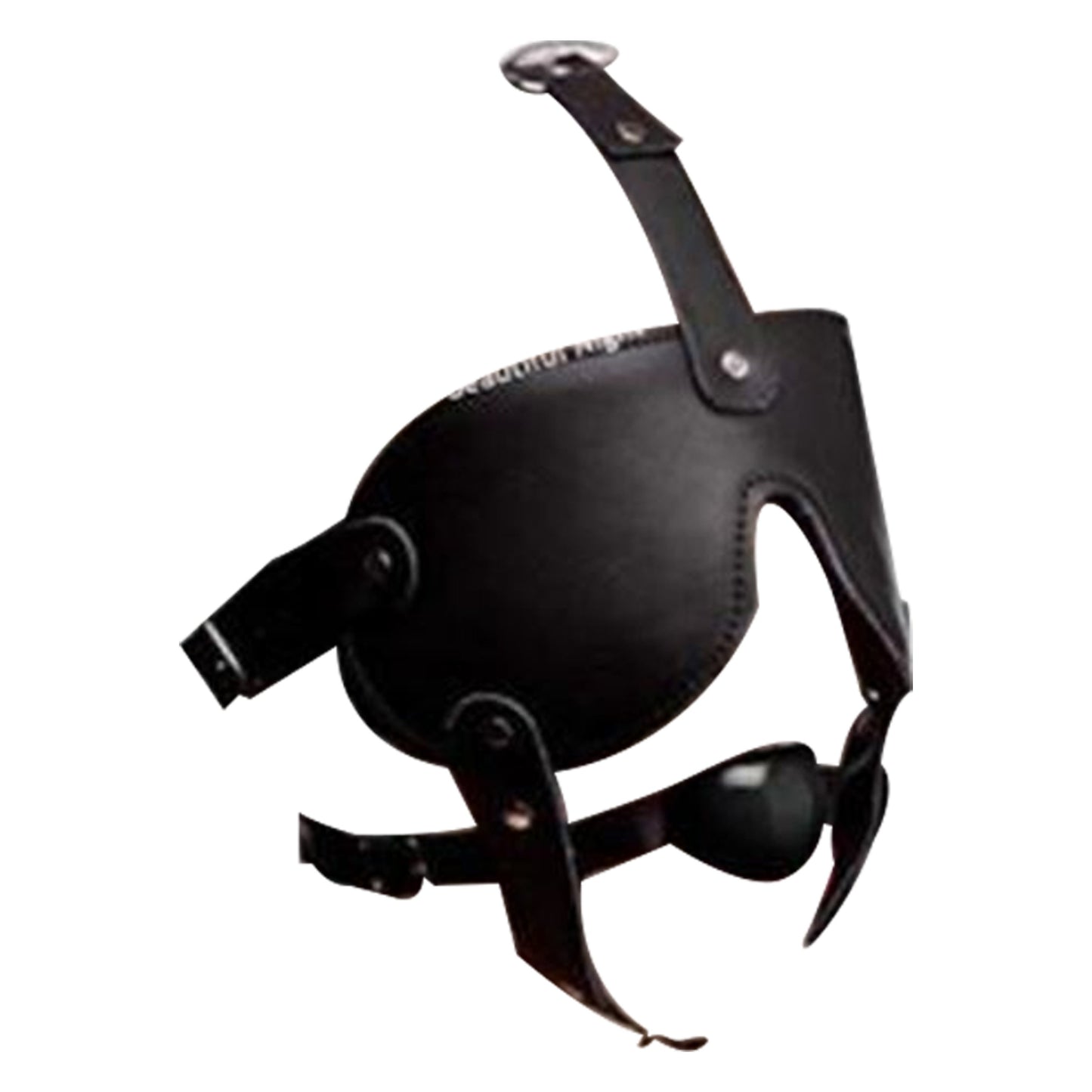 Ball Gag Head Harness Mask Muzzle Blindfold Bondage Kink Bdsm Fetish Restraints