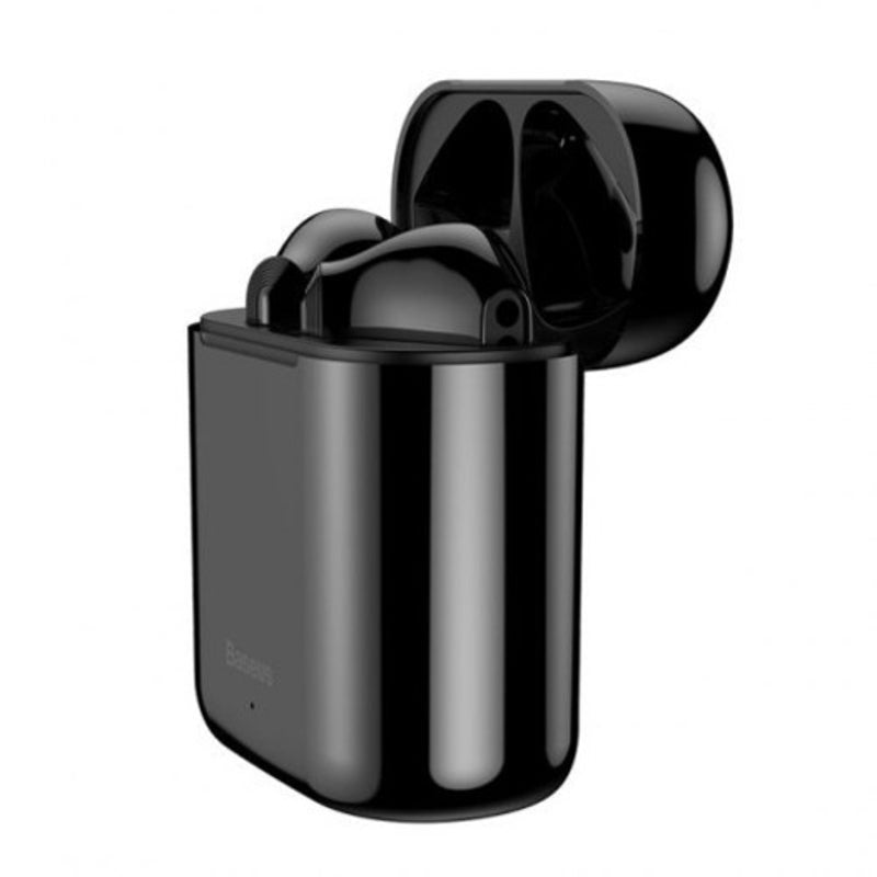 W09 True Wireless Earphones Bluetooth 5.0 Stereo Touch Control Earbuds With Hd Mic Charging Dock Black