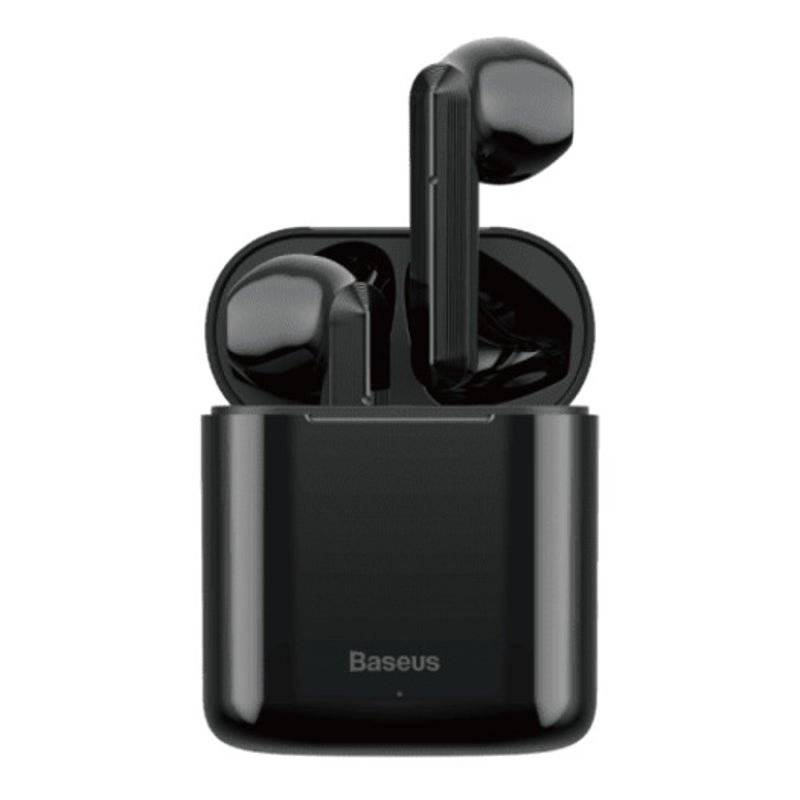 W09 True Wireless Earphones Bluetooth 5.0 Stereo Touch Control Earbuds With Hd Mic Charging Dock Black